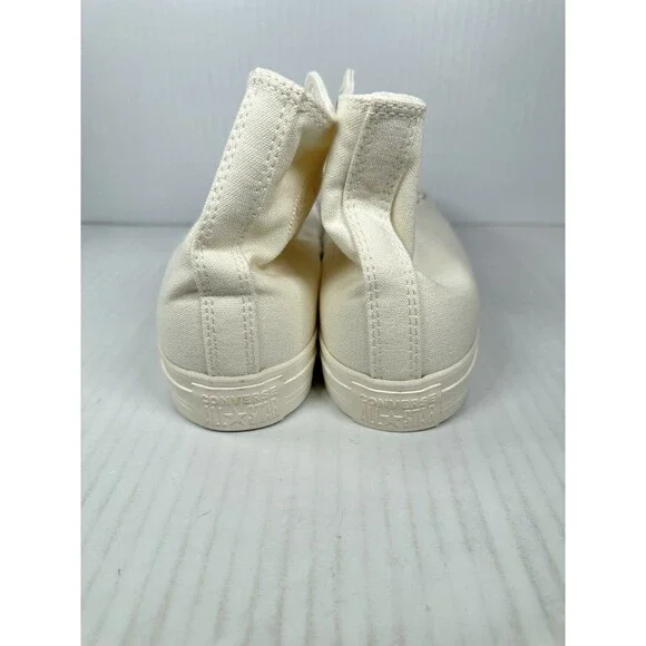 Size 9 Converse Chuck Taylor Hi Egret White Shoe Sneaker A10964C Mens NEW